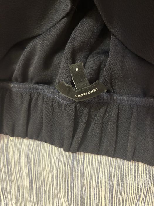 Черен широк панталон