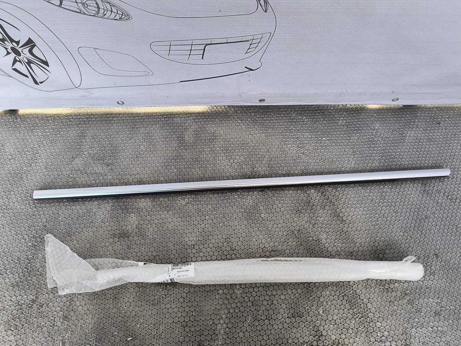 Cheder Exterior Geam Ușă Spate Dreapta VW Sharan / SEAT Alhambra 2010-2022 Cod OEM 7N0843470C (1C4)