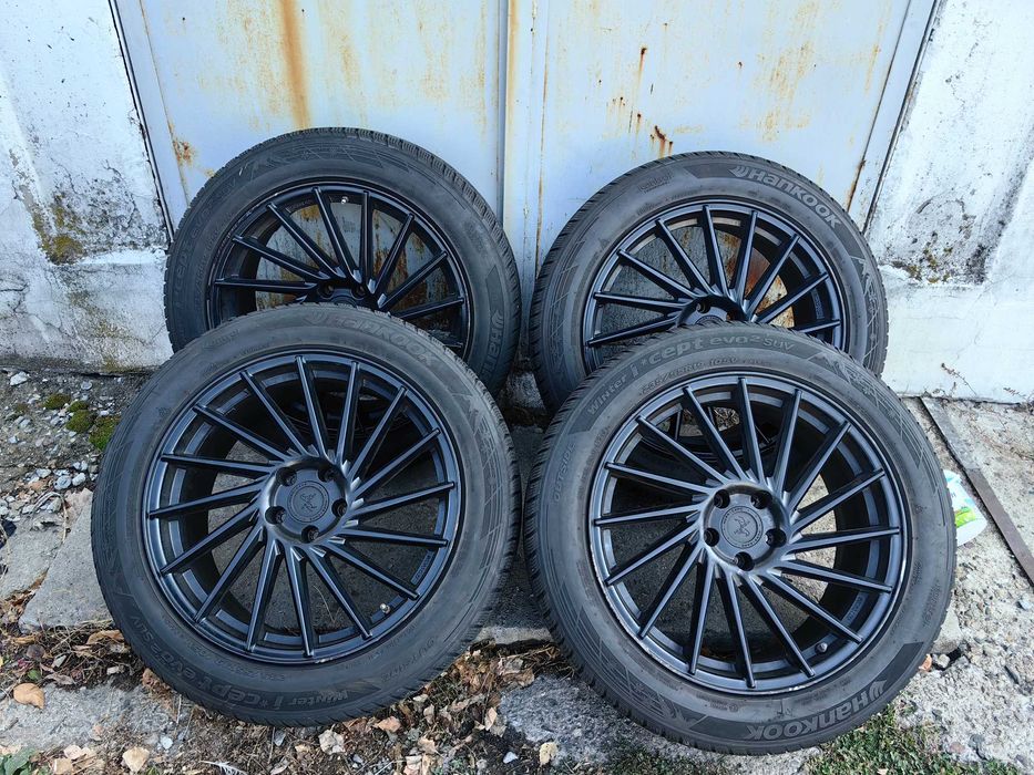 Продавам 4бр. джанти със зимни гуми 5х112