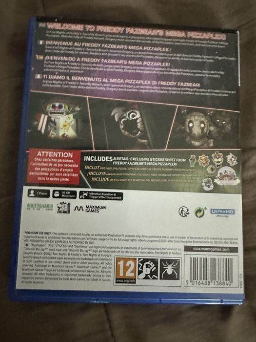 FNAF Security breach