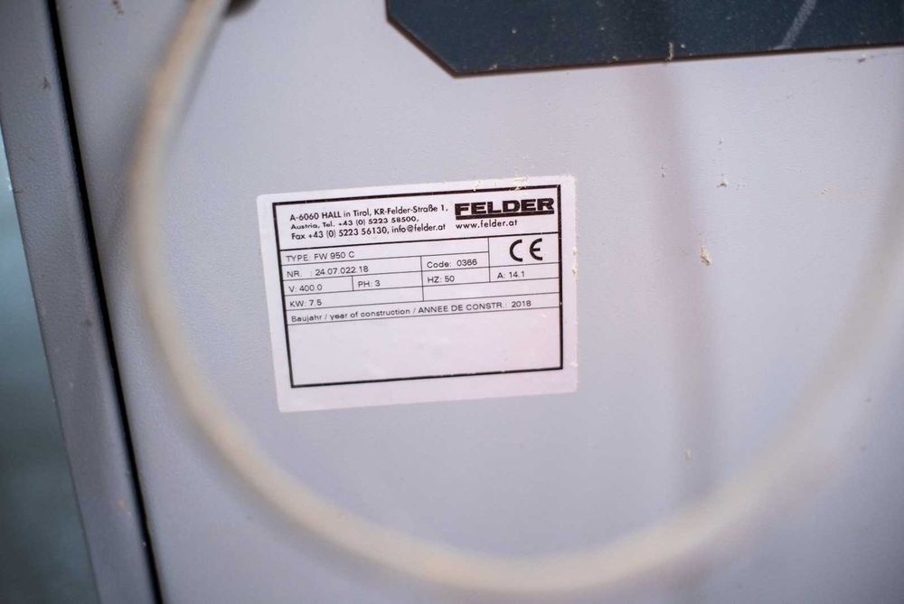 Masina de calibrat Felder F 950