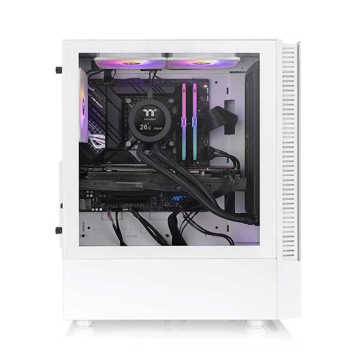 Carcasa Thermaltake View 200TG ARGB White