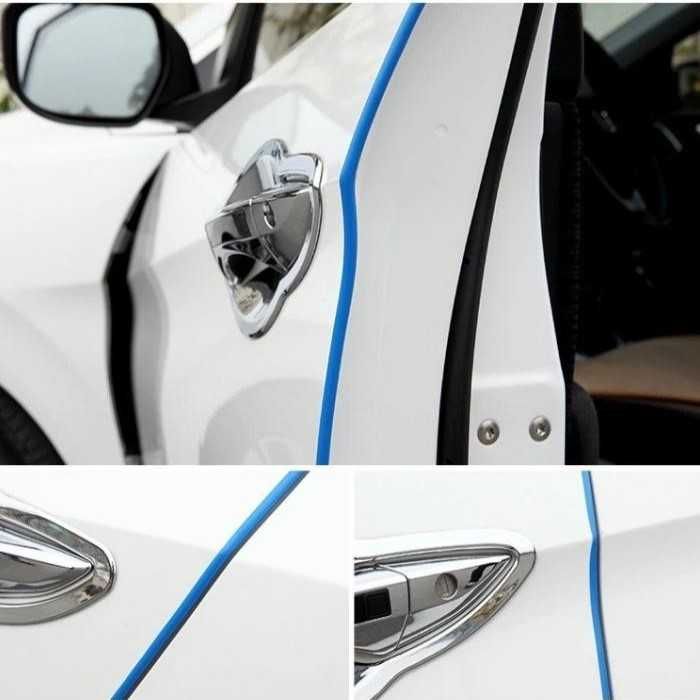 Лайсна за врати Automat, Протектор, Бял, Син, Червен и Черен