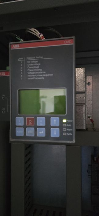 Tablou ATS ABB OTM trifazat/monofazat.