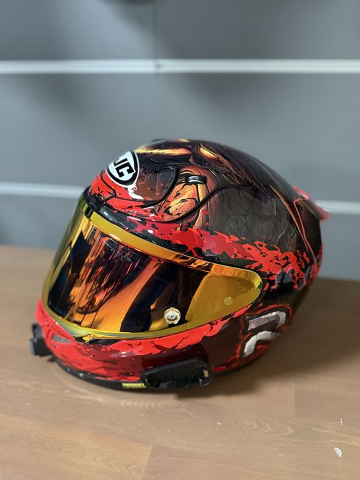 Casca moto Hjc Rpha 12 Diablo Blizzard