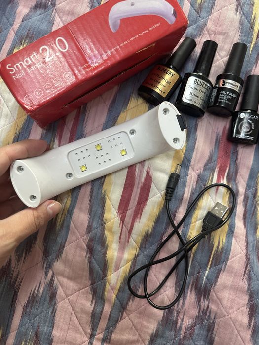 Гибридная мини  UV/LED-лампа для маникюра гель /шлак