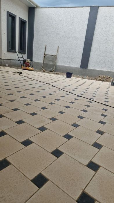 Тротуарные плитки, брусчатки