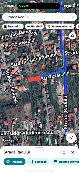 Teren intravilan Domnești