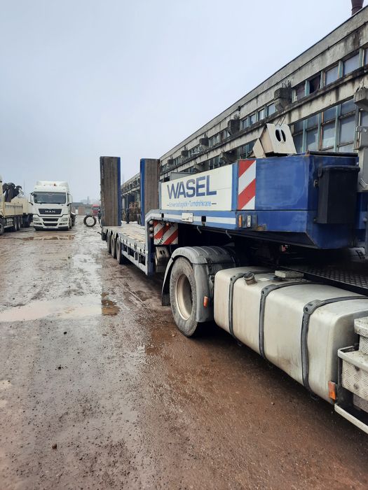 Trailer agabaritic extensibil pe lungime și latime