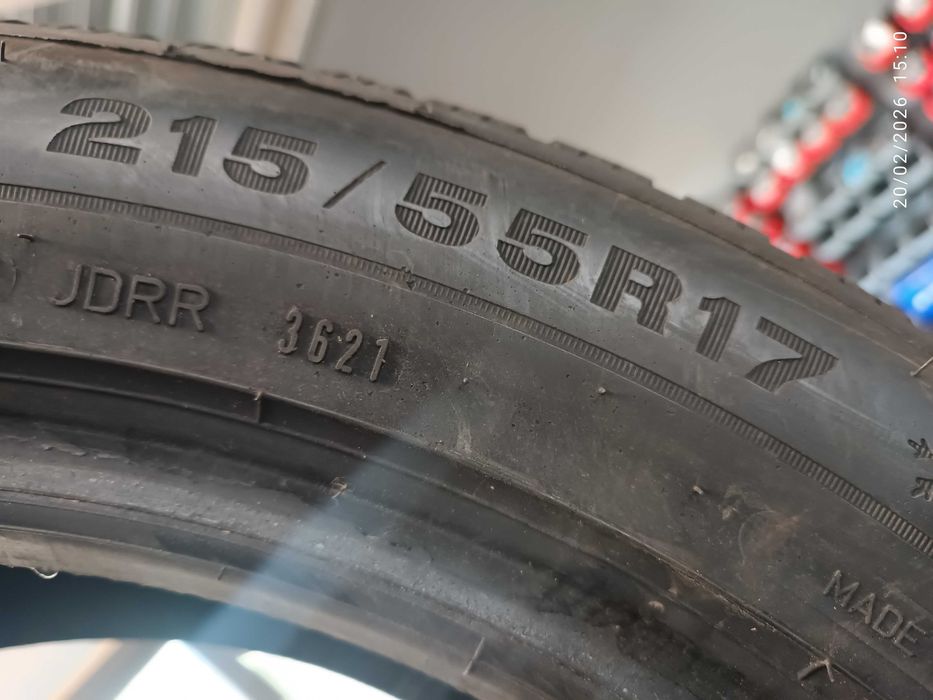 2бр.зимни гуми 215/55/17 Dunlop