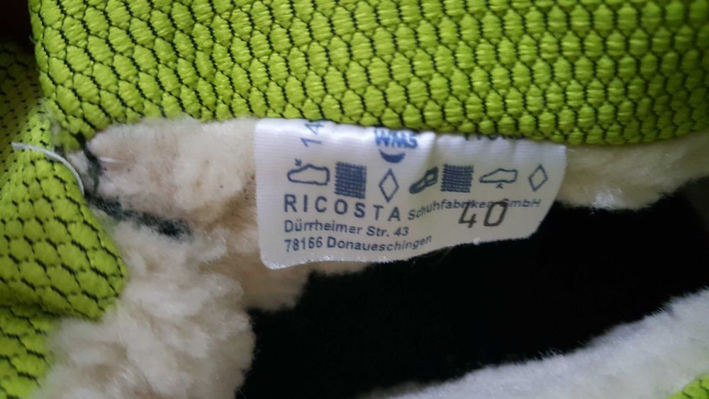 Боти Ricosta с номерация № 40