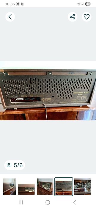 Aparate de radio vechi   cu lămpi..