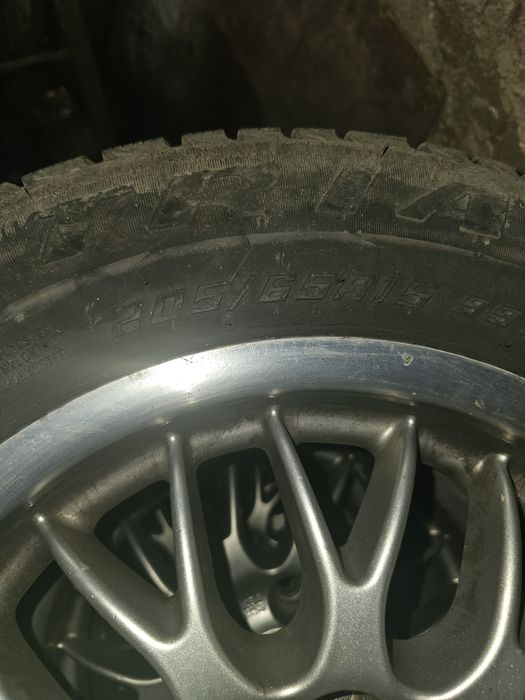 Продам резину с дисками от ауди 15