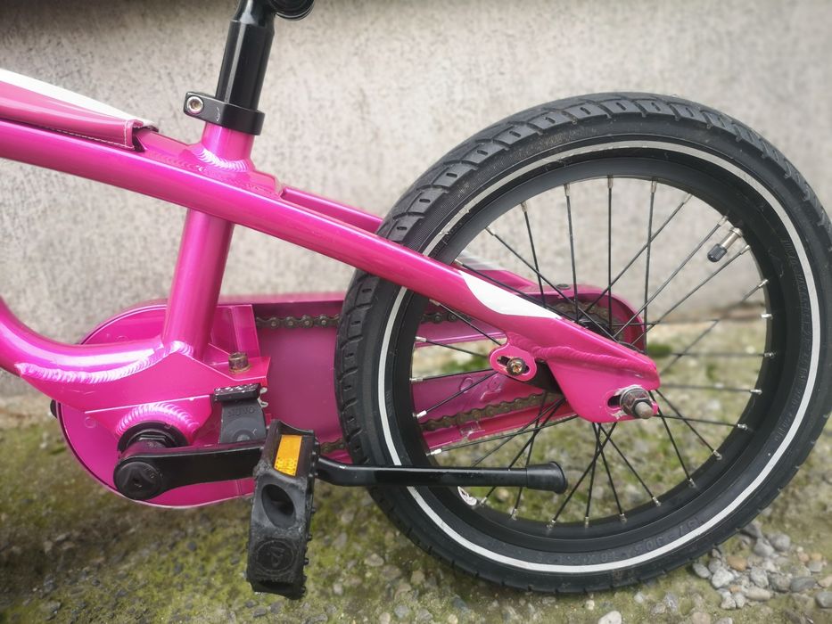 Bicicleta copii Mercedes Benz 16 zoll, 2 in 1, aluminiu, 3 ani+