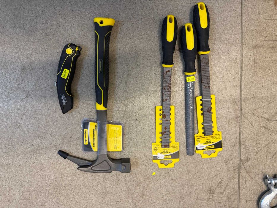 Ножица за ламарина/Чук кофражистки /Ръкавици/Кука за лебедка