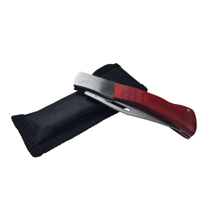 Briceag IdeallStore® pentru camping si pescuit, 19.5 cm​, husa inclusa