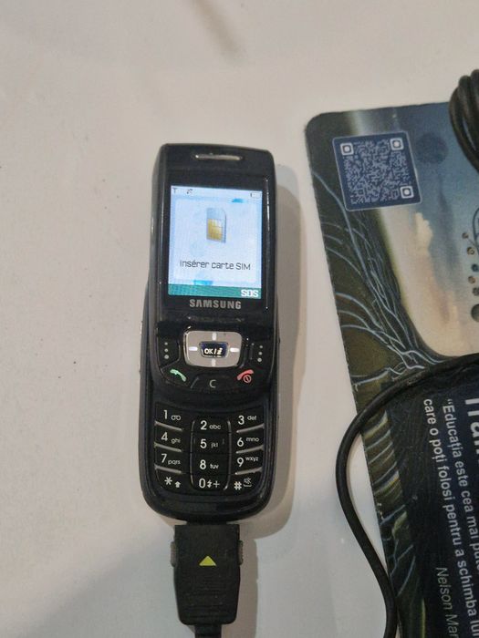 Telefon Samsung D500 cu încărcător original