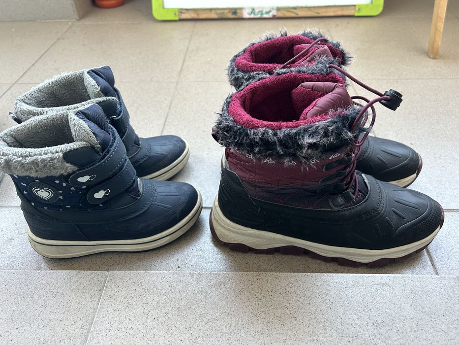 Зимни ботуши за момиче