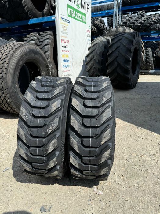 Cauciucuri noi 10-16.5 FORERUNNER cu 10 pliuri pentru bobcat