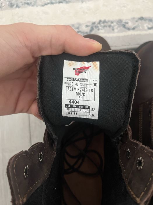 Американские кожанные ботинки Redwing