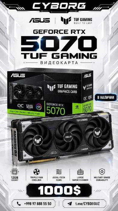 RTX 5070 Asus TUF Gaming