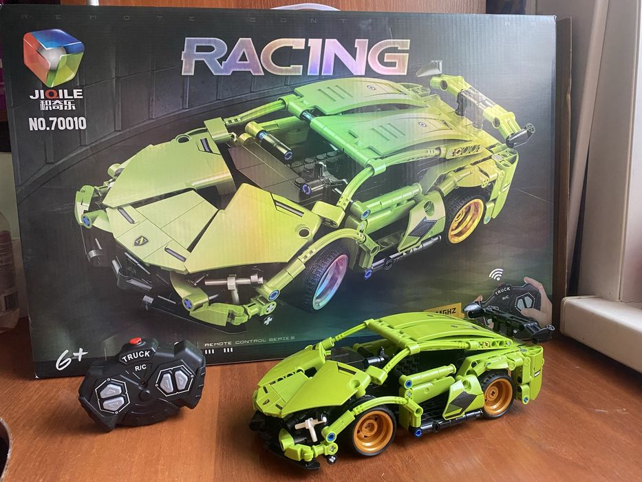 Lamborghini зеленый лего