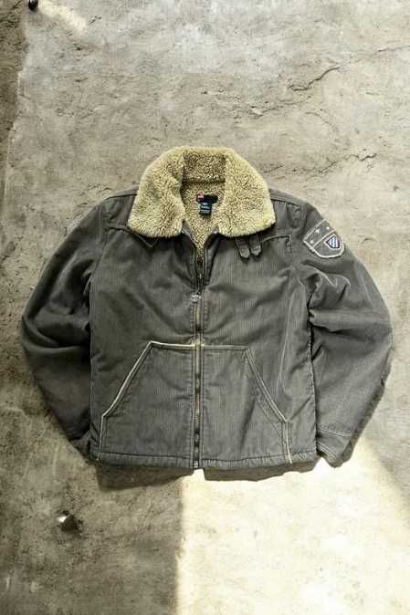 Vintage Y2K rare Diesel Sherpa Corduroy Jacket