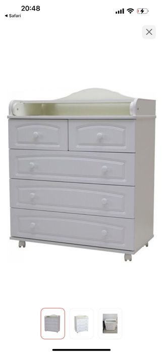 Манеж с пеленальным комодом