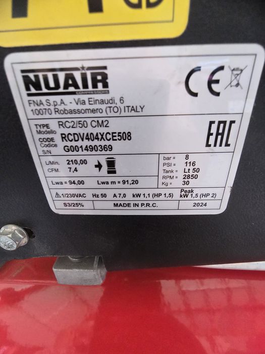 Compresor aer 50litri