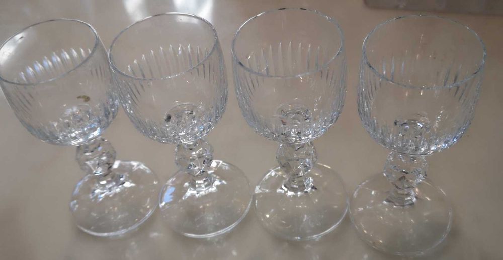 5 кристални чаши за алкохол НОВО