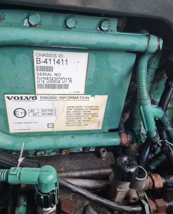 Motor complet camion Volvo FH FM 12 D12D 460 EURO 3 Piese/Motoare Volvo