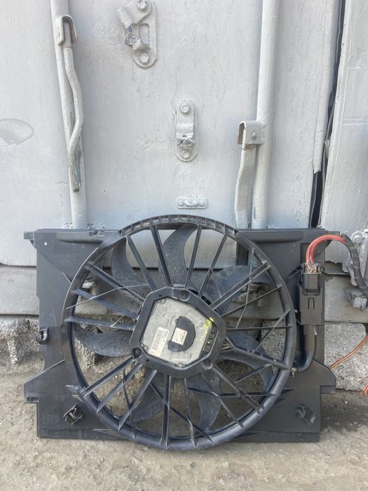 W211 вентилятор