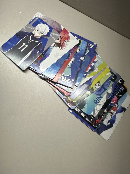 карточки блю лока/blue lock