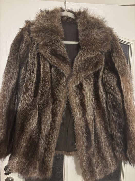 Палто  лисица ботат косъм