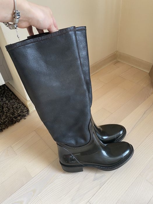 Гумени ,кожени ботуши