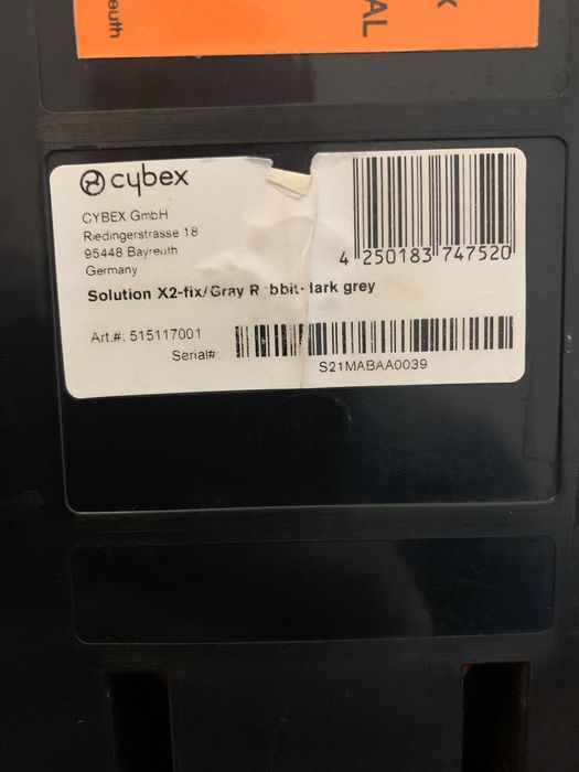 Scaun cybex solution X2 - fix