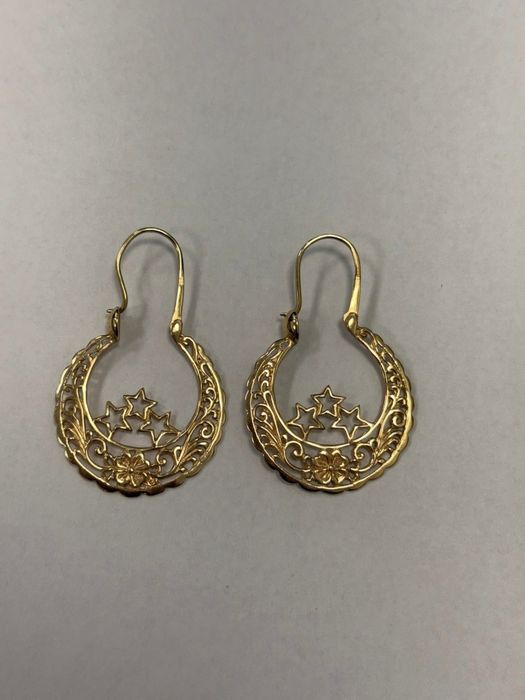 Дамски златни обеци 14к 648€