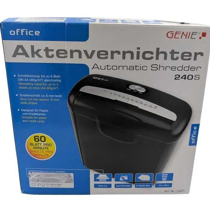 Професионален шредер за документи Genie 240S за унищожаване