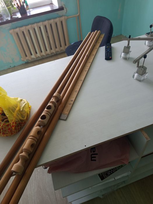 Продам гардины дерево двойные