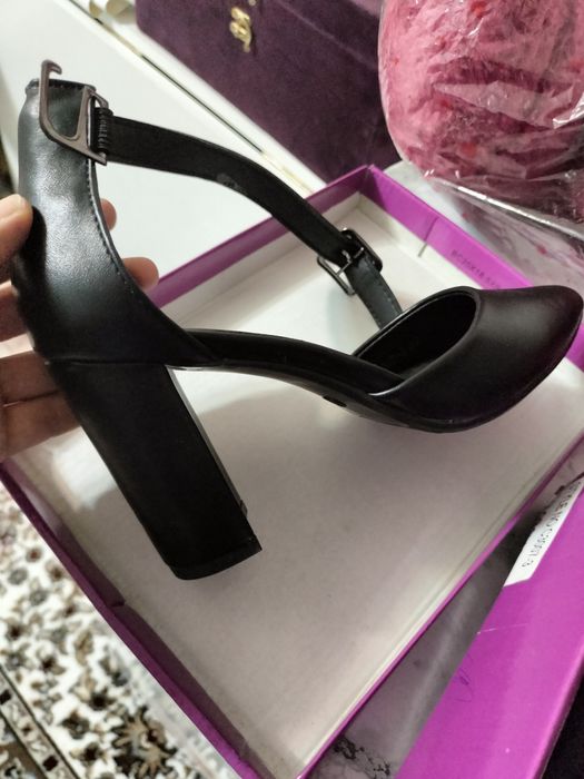 Туфли 36размер чёрное