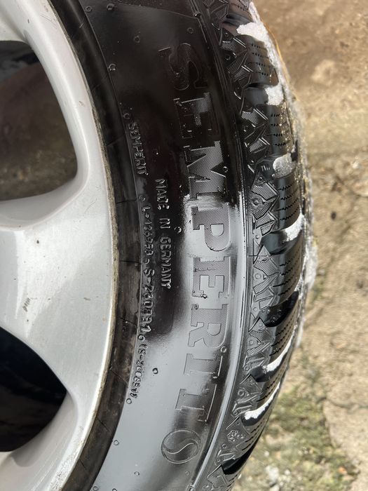 Jante+anvelope iarna(dot 2022)245/45/R19–BMW x5 (5x120)