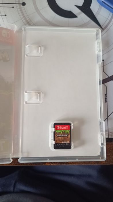 Nintendo Switch Lite coral blue+Minecraft și card SD de 128 gb