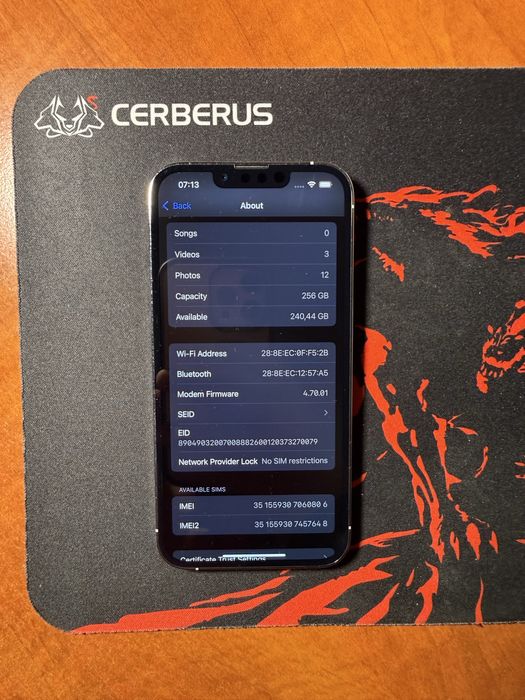 iPhone 13 Pro 256GB Full Box