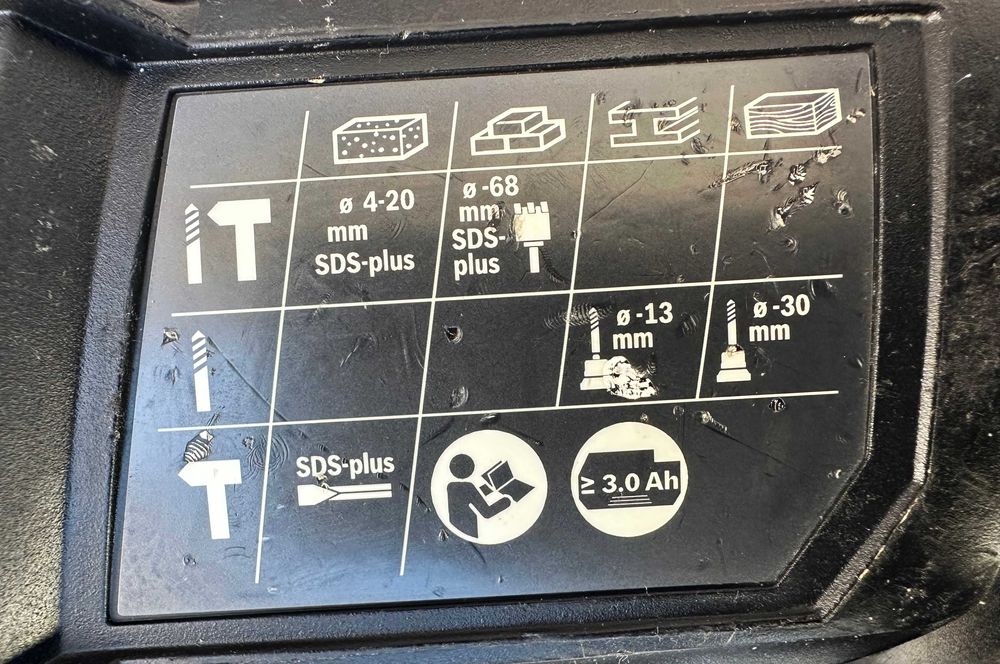 BOSCH GBH 18V-20 - Акумулаторен перфоратор 18V перфектен!