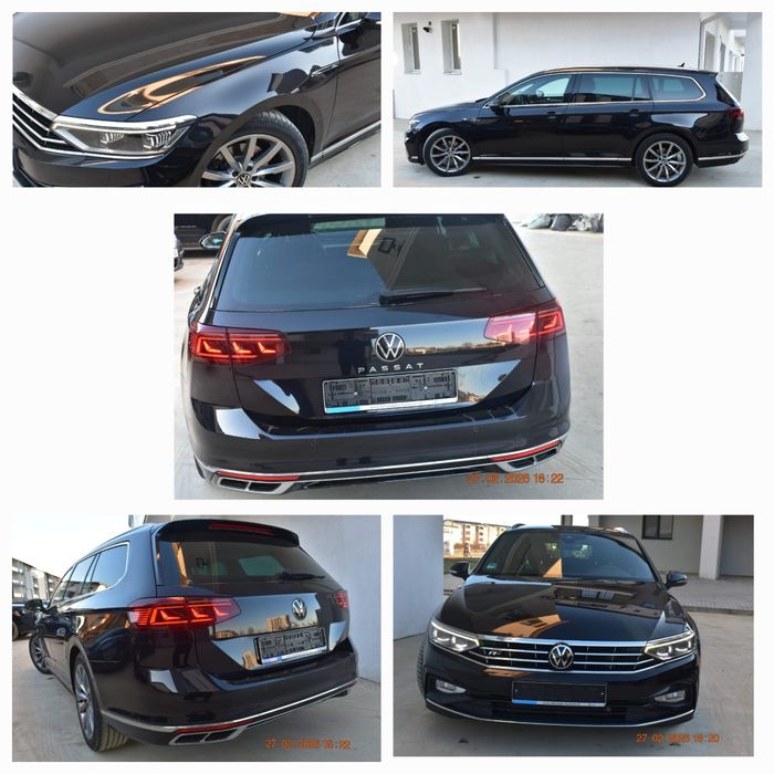 Volskwagen Passat 2,0 dsg R-line Piele R Matrix  Masaj Memoriy Digital