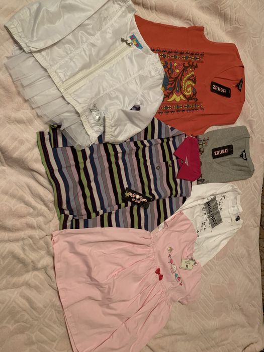 Новые вещи на рост 120-130 см. Девочке