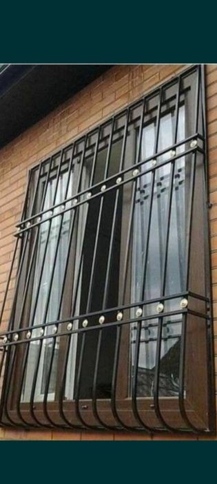 Дераза эшикларга темир панжаралар урнатамиз