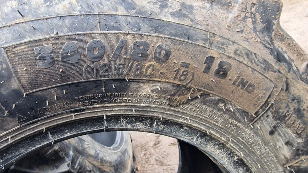 Cauciuc buldo 12.5/80-18 (340/80-18) marca Michelin