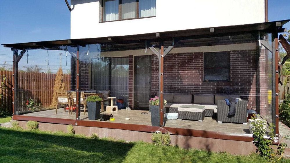 Folie Cristal, Prelata Pentru Foisor, Terasa, Balcon!