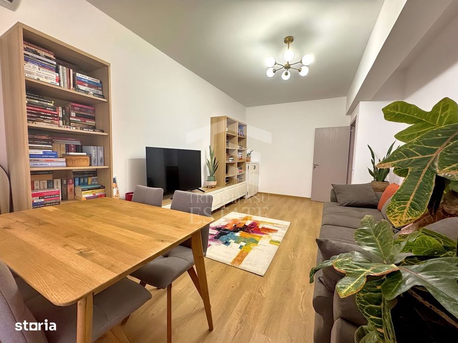 2 camere decomandat | 68 mp cu terasa | Mobilat și utilat | Pallady — fotografia 1